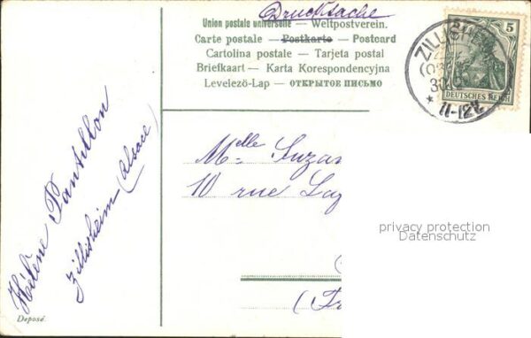 Rosen Neujahr Litho – Bild 2