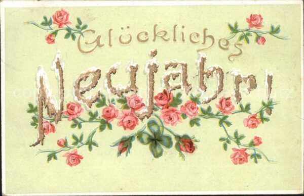 Neujahr Rosen