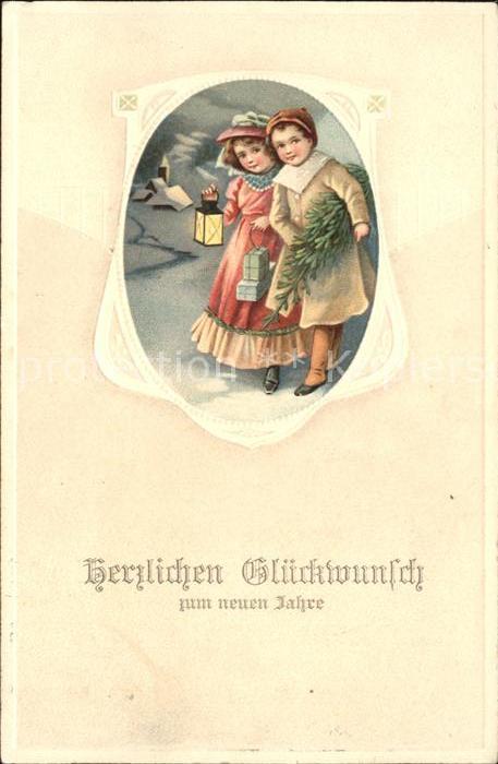 Kinder Child Enfants Laterne Neujahr