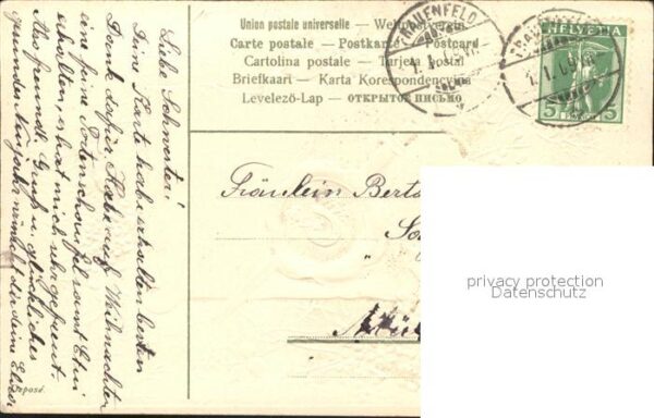 Neujahr Veilchen Siegel Hufeisen – Bild 2