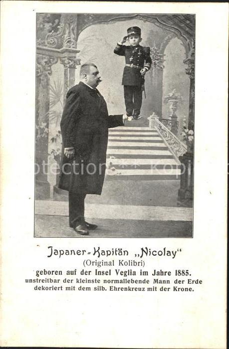 Kuriosum Japaner-Kapitän Nicolay