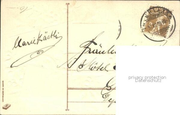 Datumskarte 1. Januar Neujahr Stechpalme – Bild 2