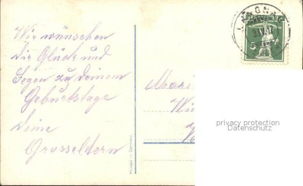 Foto RKL Paris Nr. 8110/2 Glückwunsch Geburtstag Mädchen B – Bild 2