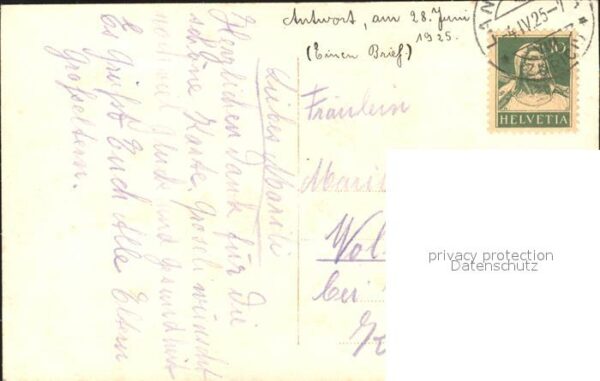 Foto Teco Nr. 1022-2 Kinder Brieftaube Rosen Glückwun – Bild 2