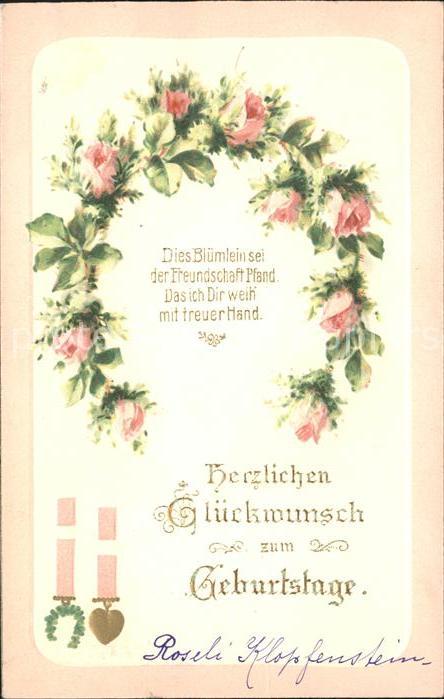 Geburtstag Glückwunsch Blumen Gedicht