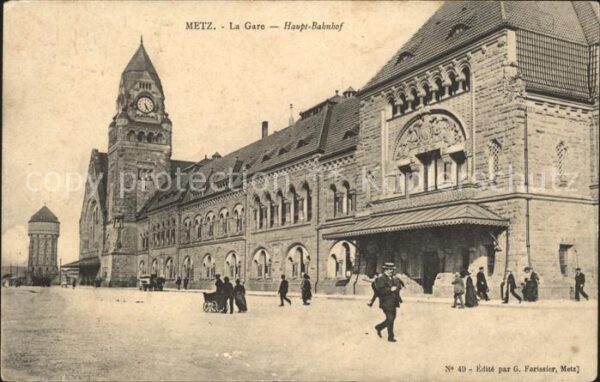 Bahnhof Metz Gare Hauptbahnhof