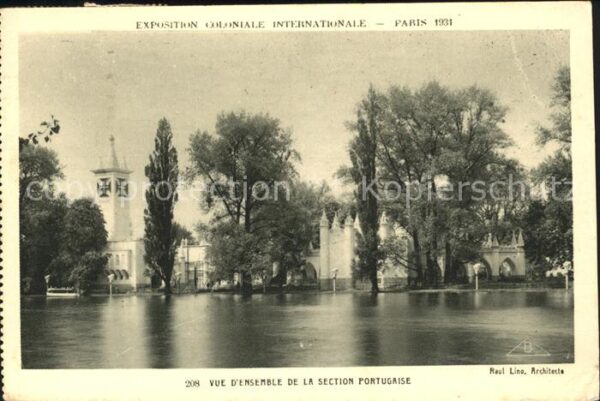 Exposition Coloniale Internationale Pari Section Portugaise