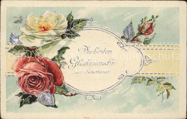 Rosen Glückwunsch Geburtstag