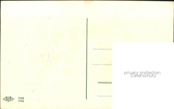 Geburtstag Glückwunsch Veilchen Vase Litho – Bild 2