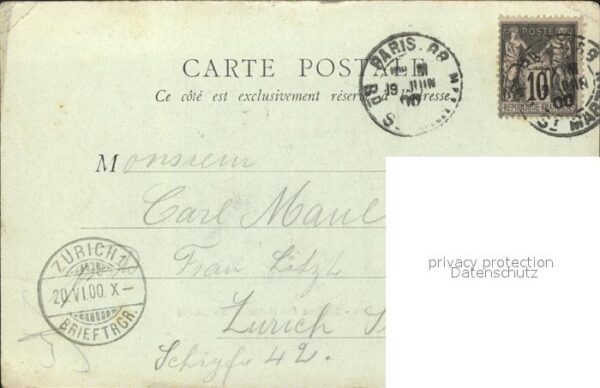 Exposition Universelle Paris 1900 Rue des Nations – Bild 2