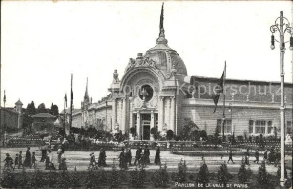 Exposition Universelle Gand 1913 Pavillon de la Ville de Paris