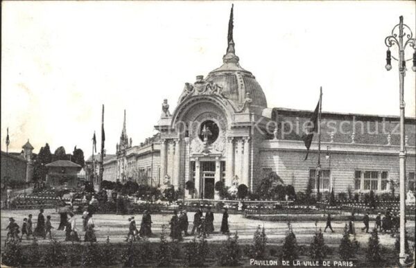 Exposition Universelle Gand 1913 Pavillon de la Ville de Paris
