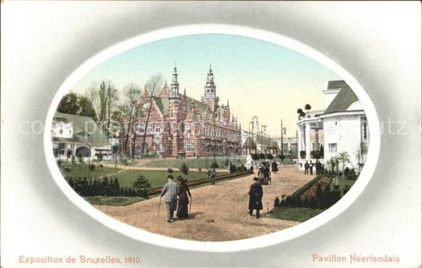 Exposition Universelle Bruxelles 1910 Pavillon Neerlandais