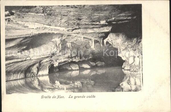 Hoehlen Caves Grottes Grotte de Han La grande voute