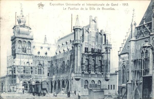 Exposition Universelle Gand 1913 Pavillon de la Ville de Bruxelles
