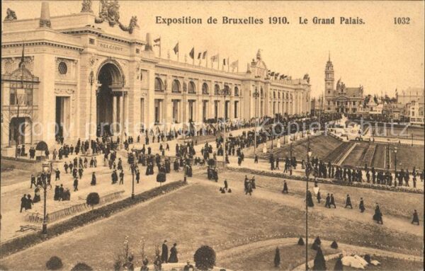 Exposition Universelle Bruxelles 1910 Le Grand Palais