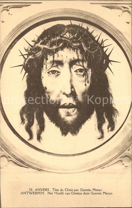 Jesus Christus Christentum Tete du Christ Quentin Metsys Anvers