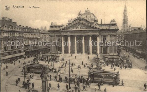 Strassenbahn Bruxelles La Bourse