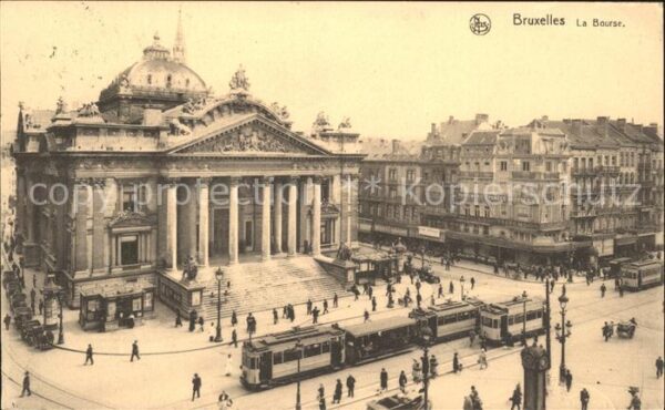 Strassenbahn Bruxelles La Bourse