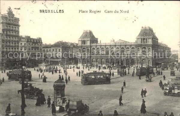 Strassenbahn Bruxelles Place Rogier Gare du Nord