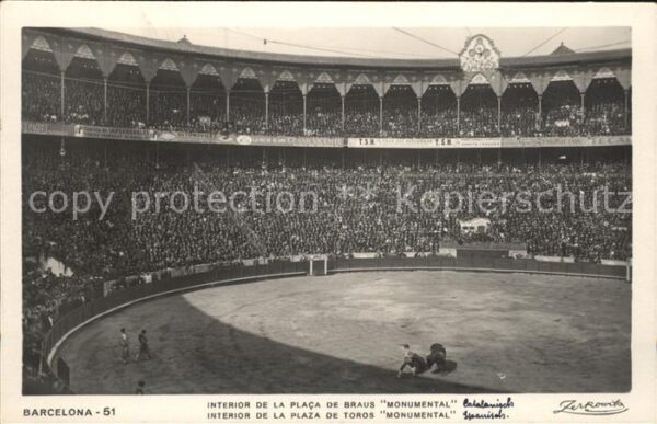 Stierkampf Barcelona Plaza de Toros