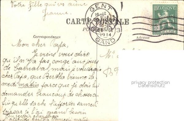 Exposition Universelle Gand 1913 Section Francaise – Bild 2