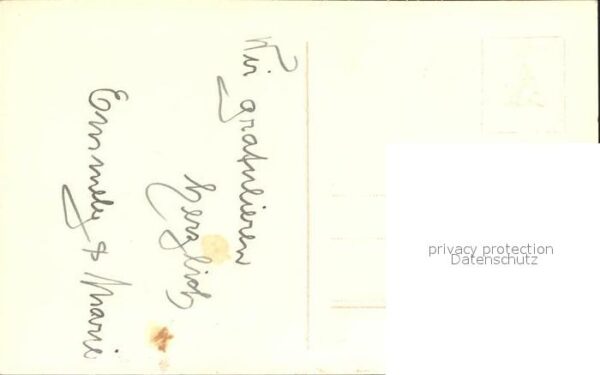 Foto Amag Nr. 62949/4 Kind Mädchen Rosen Glückwunsch – Bild 2