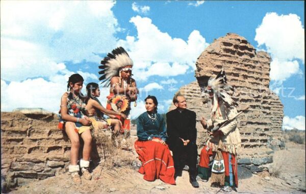 Indianer Native American Pfarrer Indian family