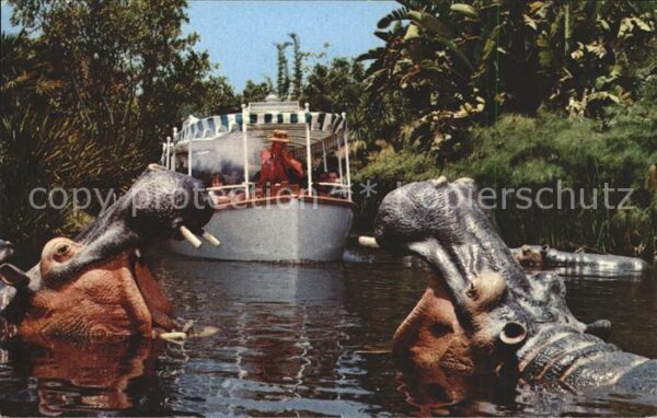 Disneyland California Jungle Cruise Nilpferd Boot