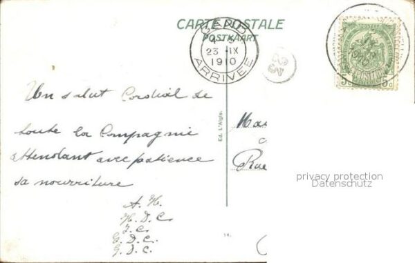 Exposition Universelle Bruxelles 1910 Colonies Francaises Pavillon de l'Afriq – Bild 2