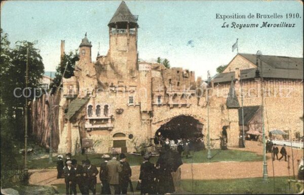 Exposition Universelle Bruxelles 1910 Royaume Merveilleux