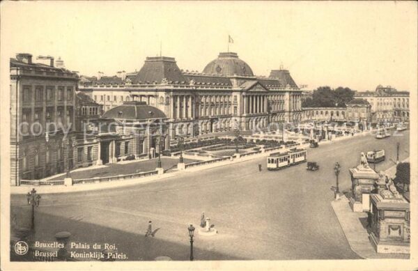 Strassenbahn Bruxelles Palais du Roi