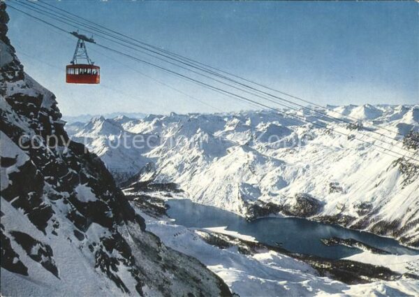 Seilbahn Silvaplana-Corvatsch Silsersee