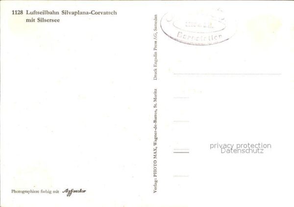 Seilbahn Silvaplana-Corvatsch Silsersee – Bild 2