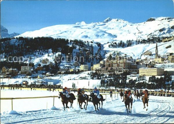 Pferdesport Pferderennen Reitsport St. Moritz