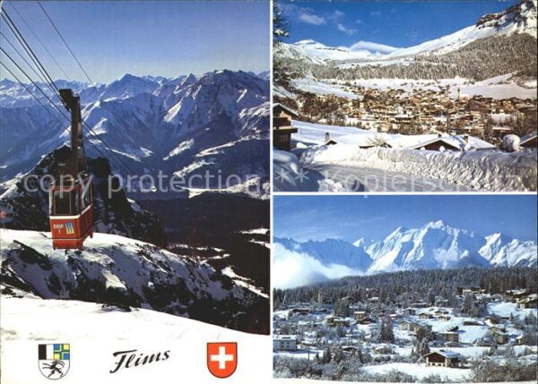Seilbahn Flims Cassons Signina-Gruppe Piz Grisch