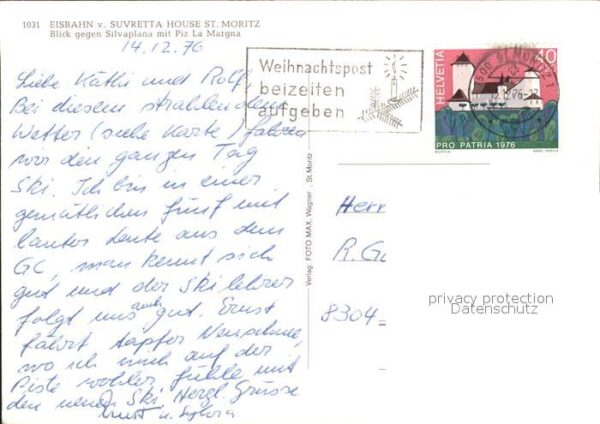 Schlittschuhlaufen Eislaufen Eisbahn Suvretta House St. Moritz Silva – Bild 2
