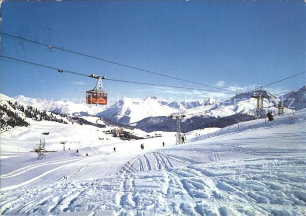 Seilbahn Weisshorn Arosa Prätschli Skilift