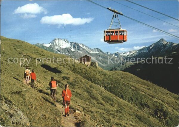 Seilbahn Pischa Flüela Wisshorn Schwarzhorn