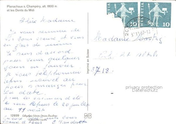 Skifahren Planachaux s. Champery Dents du Midi – Bild 2