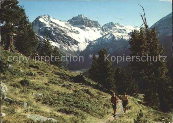 Gletscher Gletscherducan Davos Wanderweg Jakobsho