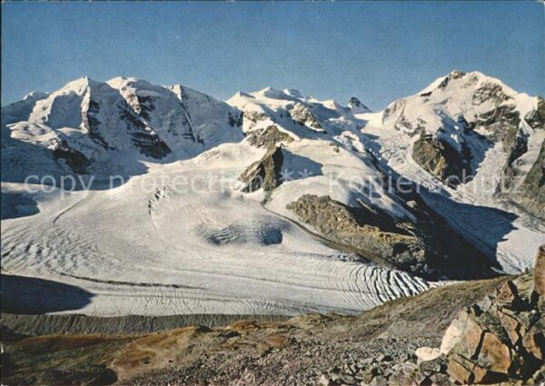 Gletscher Piz Palü Bellavista Bernina