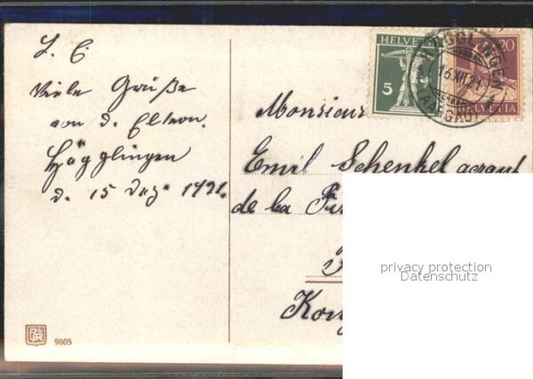 Rosen Glückwunsch Geburtstag Litho – Bild 2