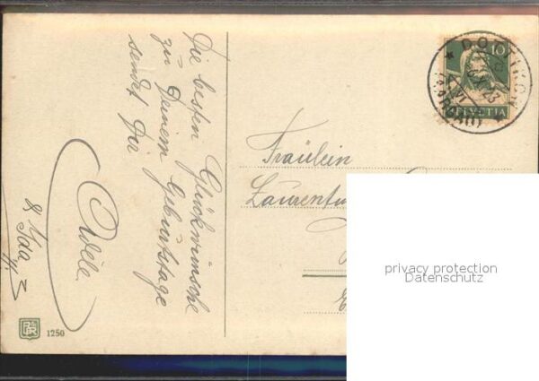 Rosen Glückwunsch Geburtstag Litho – Bild 2