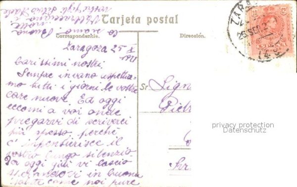 Zaragoza Saragossa Espana Vista general – Bild 2