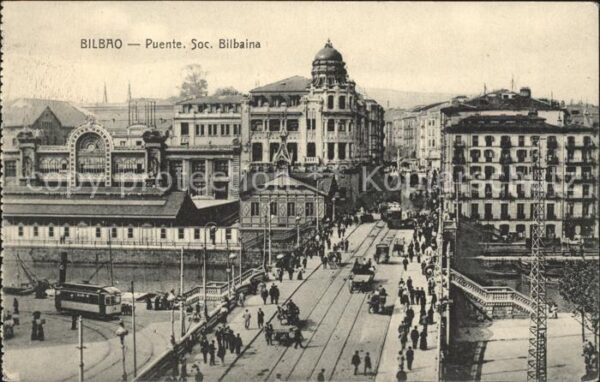 Bilbao Espana Puente Sociedad Bilbaina