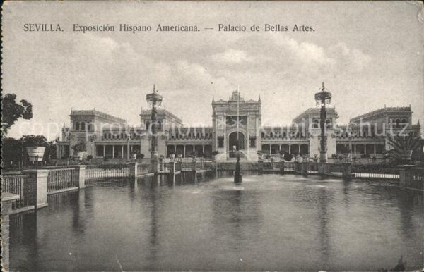 Sevilla Andalucia Exposicion Hispano Americana Palacio de