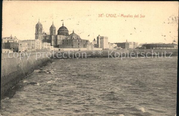 Cadiz Andalucia Murallas del Sur