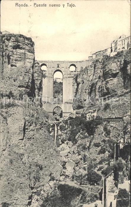 Ronda Andalucia Puente nuevo y Tajo