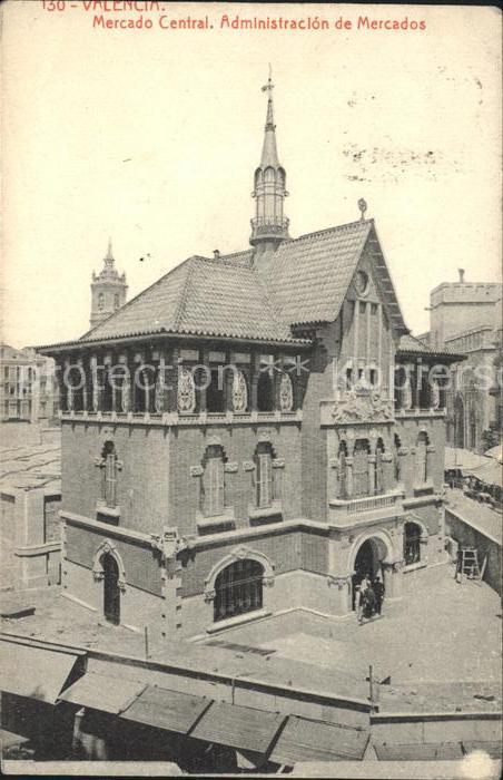 Valencia Valenciana Mercado Central Administracion de Merca